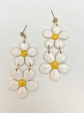 Load image into Gallery viewer, Double Daisy Earrings
