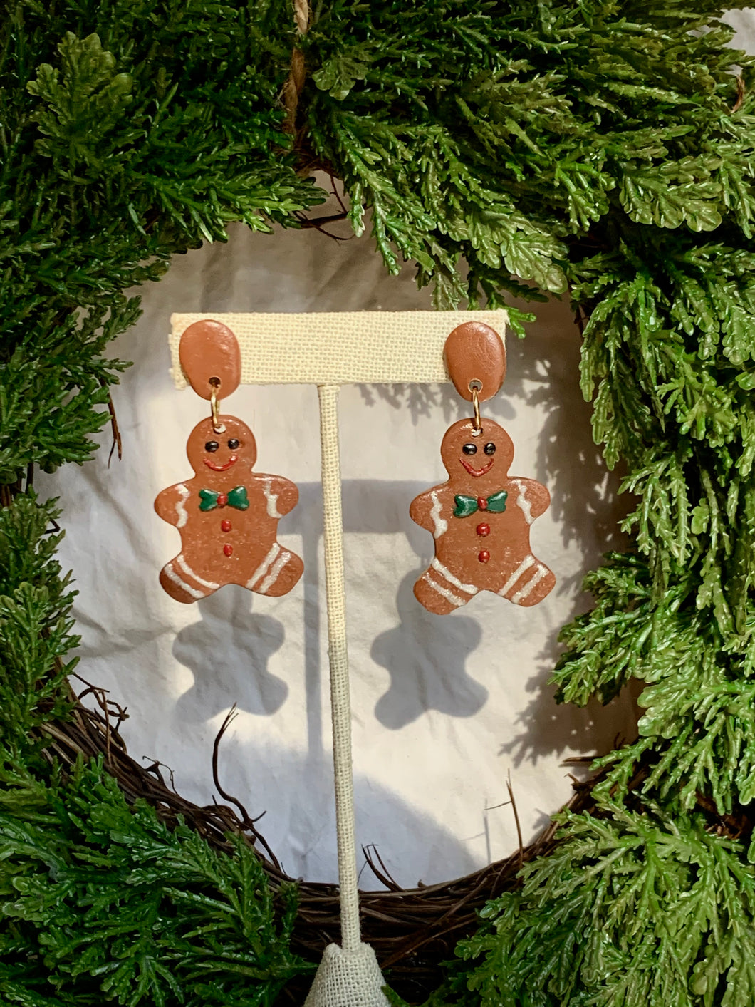 Jolly Gingerbread Earrings